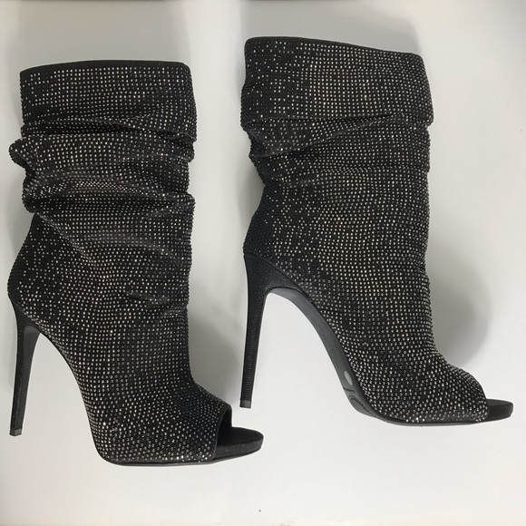 Jessica Simpson Shoes - Jessica Simpson Rinnah Mid-Calf Peep Toe Booties